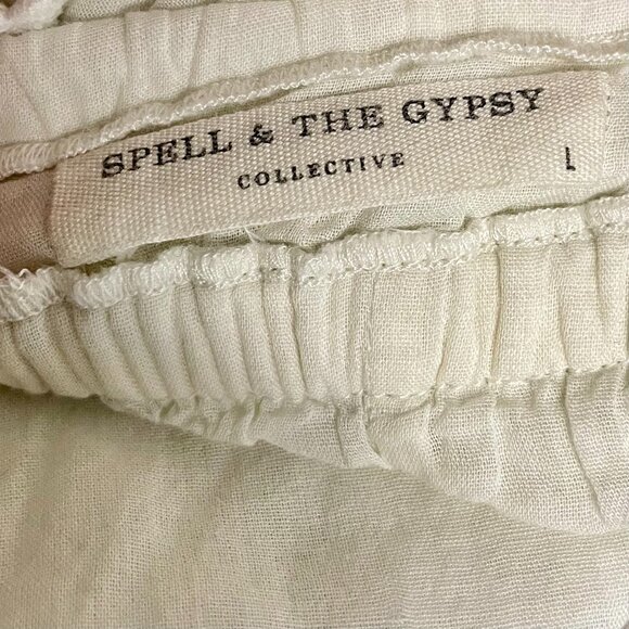 Spell & the Gypsy Collective Magnolia Soiree Dress in Antique White - Picture 9 of 12